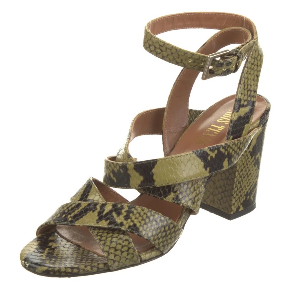 Paris Texas snake sandals - never worn!!!